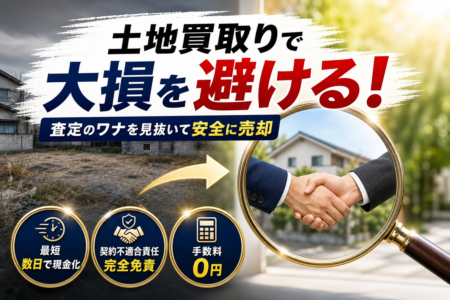 土地買取りで大損を避ける業者選び！査定のワナを見抜いて安全に売却するコツ