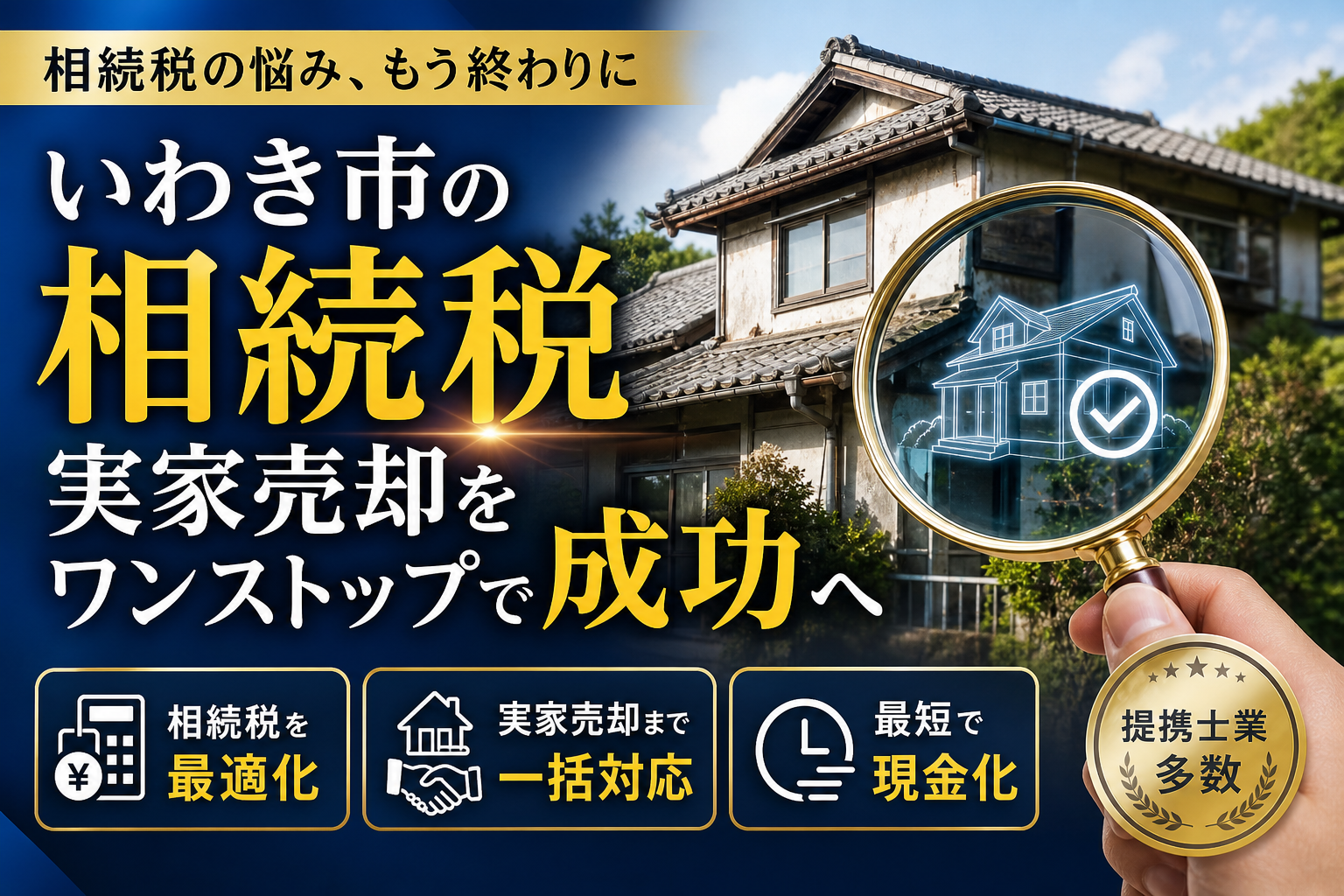いわき市で税理士に相続税の相談をして実家売却をワンストップで成功させる究極のコツ！