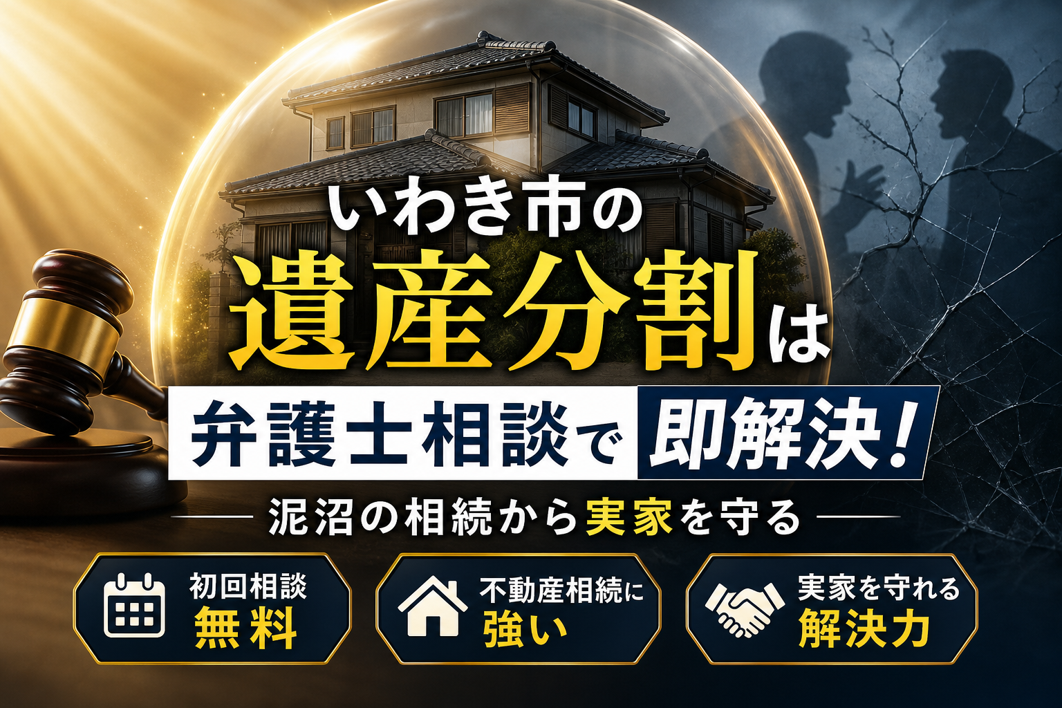 いわき市で弁護士に遺産分割を相談！泥沼の相続から実家を守り即解決する選び方
