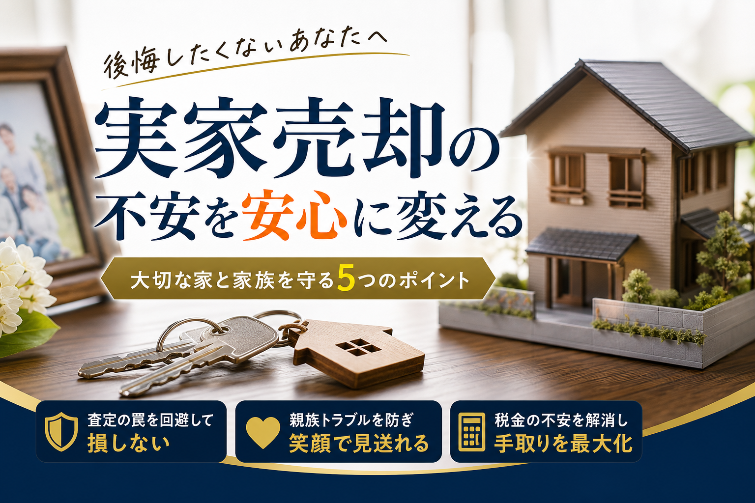 実家売却で後悔しない心の整理と査定の罠から資産を守るプロの処方箋