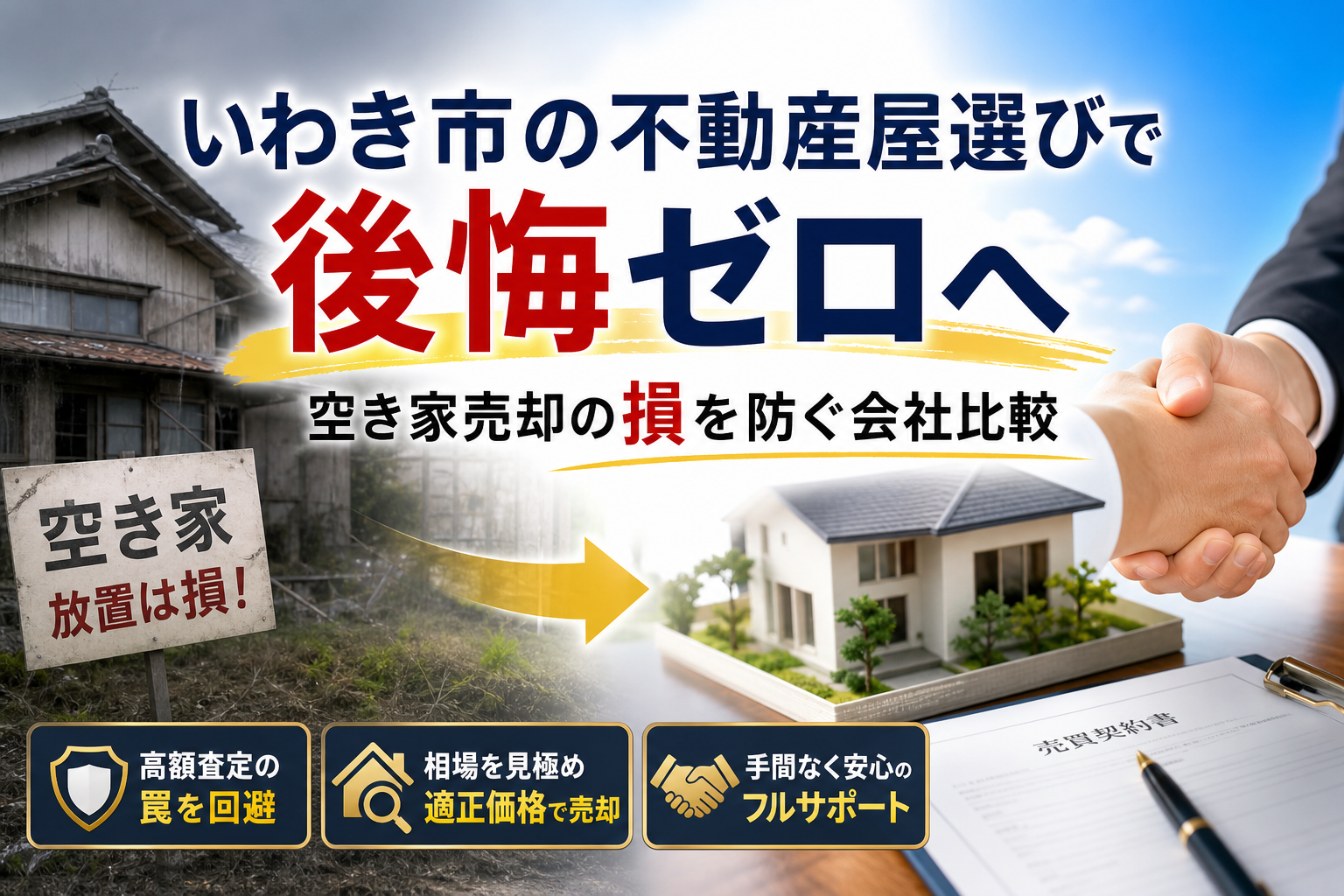 いわき市の不動産屋選びで後悔しない！空き家売却の罠を防ぐ会社比較の新常識