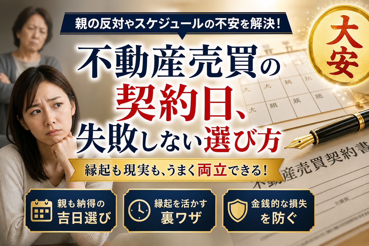 不動産売買で六曜を気にする人が契約日の判断基準と縁起の活かし方を知って親の反対も防ぐ裏ワザ！