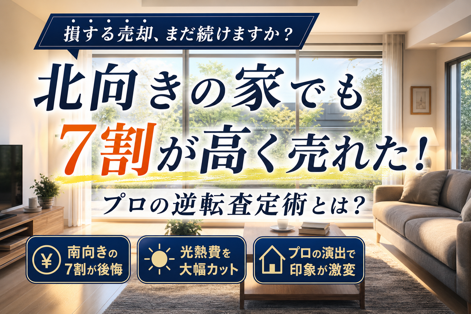 北向きの家を売却する価格の相場は？南向きの7割が後悔する罠とプロの逆転査定術
