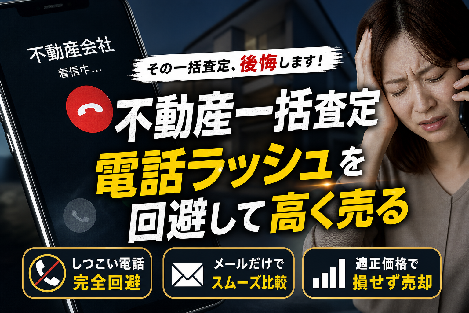 不動産の一括査定をやってみたブログの闇！しつこい電話なしで進める注意点と売却の秘訣